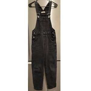 Madewell Straight-Leg Overalls in Lunar Wash